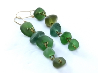 boucle-oreille-argente-verre-vert-bbogv1101